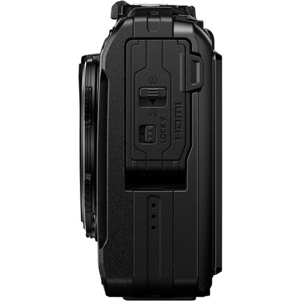 OM SYSTEM Tough TG-7 Cámara Digital Negra 12MP 4x Zoom 25-100mm Waterproof