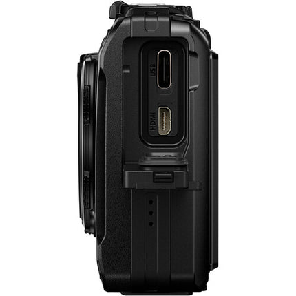 OM SYSTEM Tough TG-7 Cámara Digital Negra 12MP 4x Zoom 25-100mm Waterproof