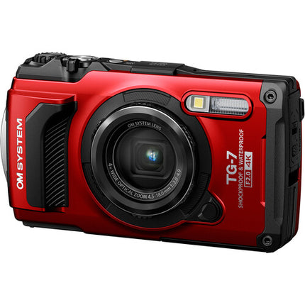 OM SYSTEM Tough TG-7 Cámara Digital Resistente 12MP Zoom Óptico 4x 25-100mm
