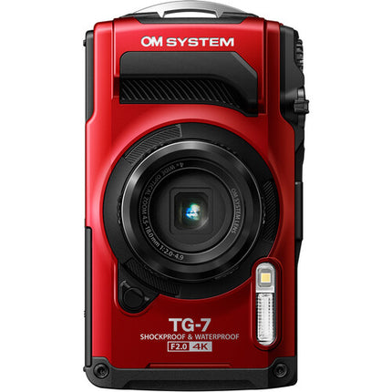 OM SYSTEM Tough TG-7 Cámara Digital Resistente 12MP Zoom Óptico 4x 25-100mm