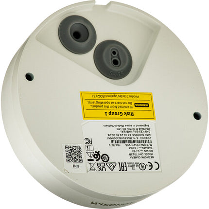 Hanwha Vision Wisenet QNV-7012R Cámara Domo IP 4MP 2560x1440 2.8mm PoE