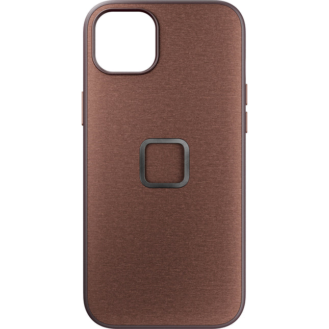 Peak Design Funda de Tela para iPhone 15 Plus Roja Perfil Delgado 0.1 Pulgadas