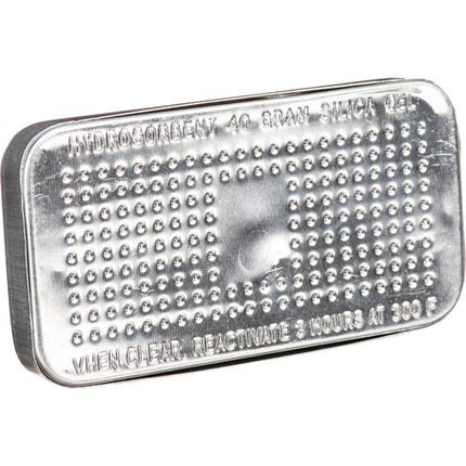 Ruggard Pack Silica Gel Absorbe Humedad 40 g Caja Metalica Reutilizable