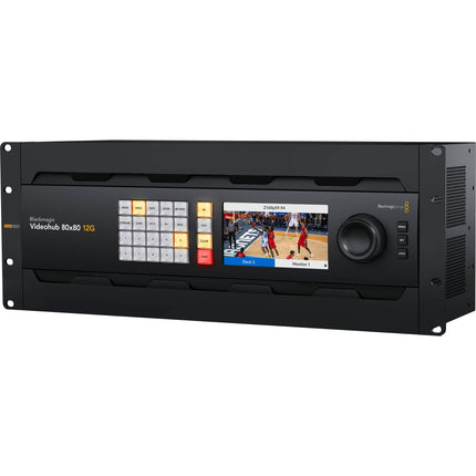 Blackmagic Design Videohub 80x80 12G enrutador de vídeo 4K60 32 canales audio