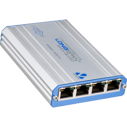 Veracity LONGSPAN Max Quad Cámara Extensor 8 Puertos PoE+ 400W 2690 Pies