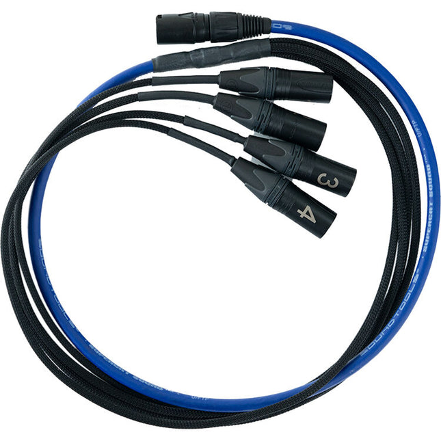 SoundTools SuperCAT Sound Tails cable 4 canales etherCON a DMX macho con bolsa de lona