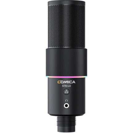 Comica Audio STA-U2D Micrófono Condensador USB Kit Cardioide 25mm 48kHz