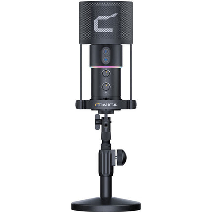 Comica Audio STA-U2D Micrófono Condensador USB Kit Cardioide 25mm 48kHz