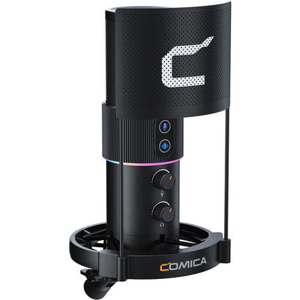 Comica Audio STA-U2D Micrófono Condensador USB Kit Cardioide 25mm 48kHz