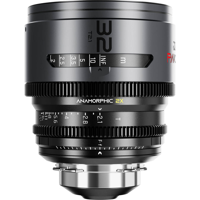 DZOFilm PAVO 32mm T2.1 Objetivo Prime Anamórfico 2x Montura PL EF