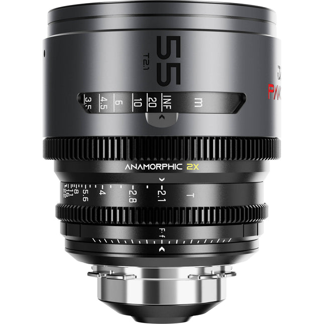 DZOFilm PAVO 55mm T2.1 Objetivo Prisma Anamórfico 2x Montura PL EF Markas en Pies