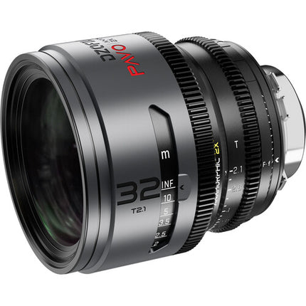 DZOFilm PAVO 32mm T2.1 Objetivo Prime Anamórfico 2x Montura PL EF