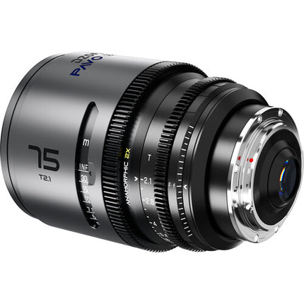 DZOFilm PAVO 75mm T2.1 Lente Montura PL EF Anamórfica Formato Super35