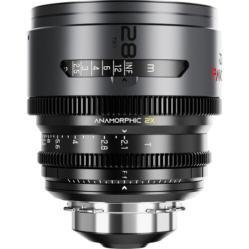 DZOFilm PAVO Set 2x Lentes Anamórficos PL EF Montura 28-100mm T2.1 T2.4 Super35 2 Estuches Rigidos