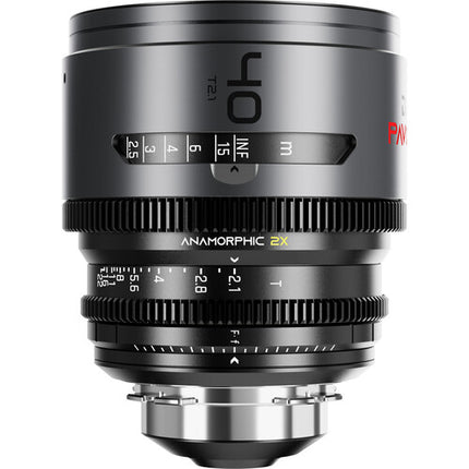 DZOFilm PAVO 3 lentes anamórficos 28 40 75mm T2.1 PL EF montaje y foco en pies