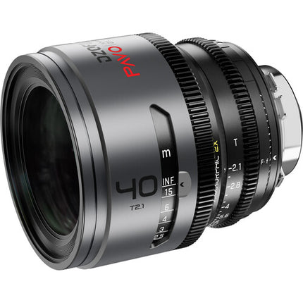 DZOFilm PAVO 3 lentes anamórficos 28 40 75mm T2.1 PL EF montaje y foco en pies