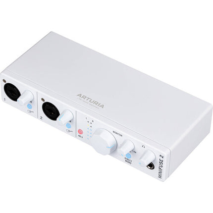 Arturia Minifuse Recording Pack Set de grabación con interface 2x2 USB-C y micrófono cardioide