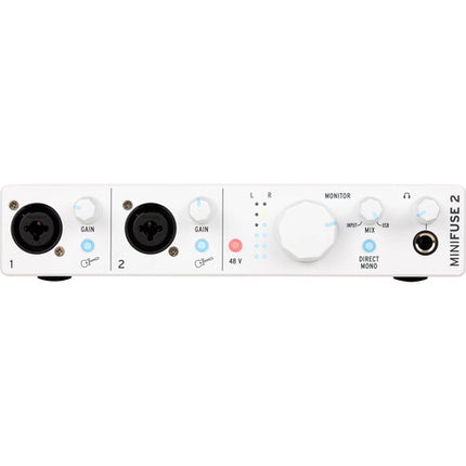 Arturia Minifuse Recording Pack Set de grabación con interface 2x2 USB-C y micrófono cardioide