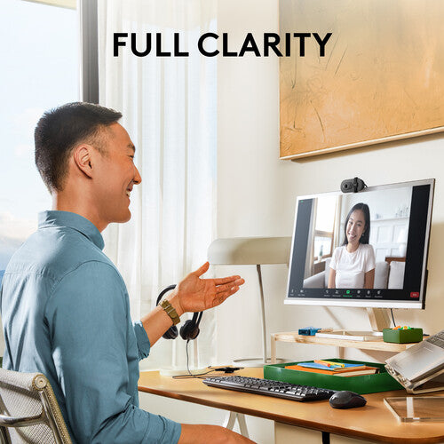 Logitech Brio 100 Webcam Full HD 1080p 30 fps 58° Campo de Visión