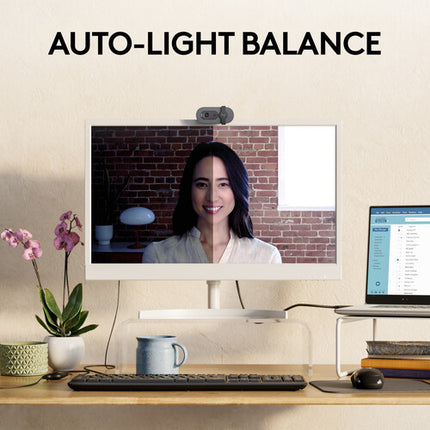 Logitech Brio 100 Webcam Full HD 1080p 30 fps 58° Campo de Visión
