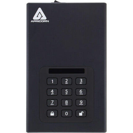 Apricorn 20TB Aegis Padlock DT Unidad de Escritorio Externa USB 3.2 Gen 1