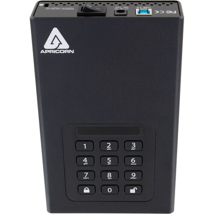 Apricorn 20TB Aegis Padlock DT Unidad de Escritorio Externa USB 3.2 Gen 1