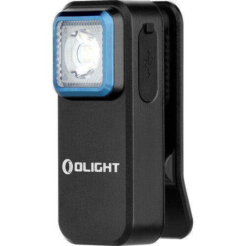 Olight Oclip luz recargable clip 300 lúmenes 30 horas batería USB-C negra