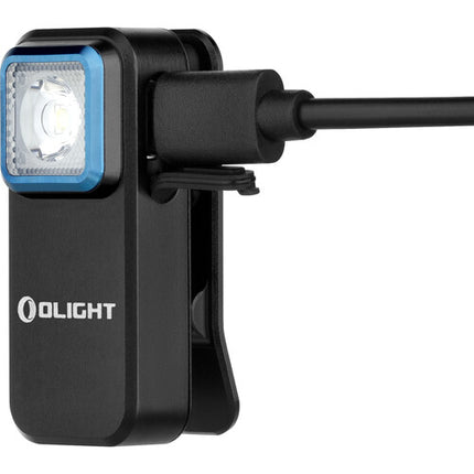 Olight Oclip luz recargable clip 300 lúmenes 30 horas batería USB-C negra