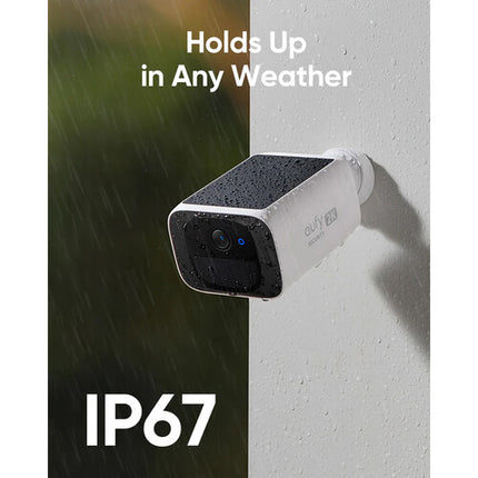 eufy Security SoloCam S220 Cámara de Seguridad 2K Resolución 135° Vista Solar