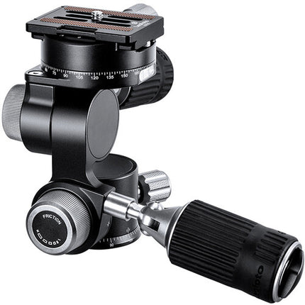 Leofoto FW-01 Cabezal Pan Tilt 3 Vías Capacidad 22 lb con Plato NP-60 Arca-Type