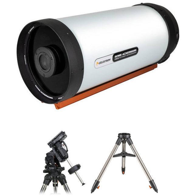 Celestron CGX 800 Telescopio 8" f2 RASA con Montura Ecuatorial y Trípode de Acero