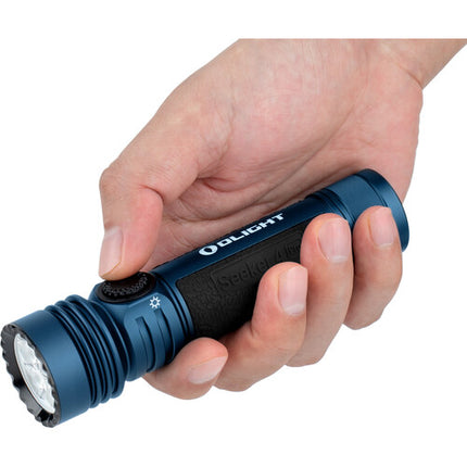 Olight Seeker 4 Pro Linterna Recargable LED 4600 Lúmenes Azul Medianoche