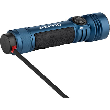 Olight Seeker 4 Pro Linterna Recargable LED 4600 Lúmenes Azul Medianoche