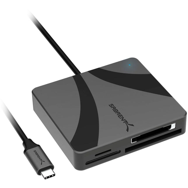 Sabrent USB-C Multi-Card Reader con ranuras UHS-II para SD microSD y CFexpress