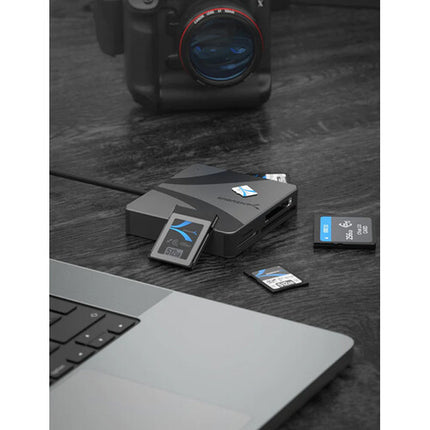 Sabrent USB-C Multi-Card Reader con ranuras UHS-II para SD microSD y CFexpress