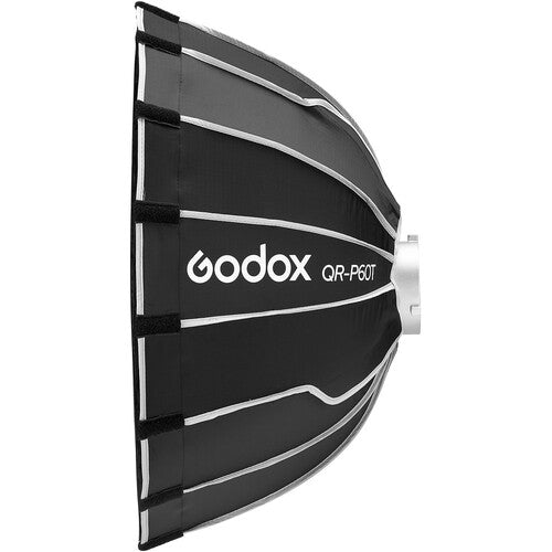 Godox QR-P60T Softbox Parabólico 60cm Montura Bowens con Difusores