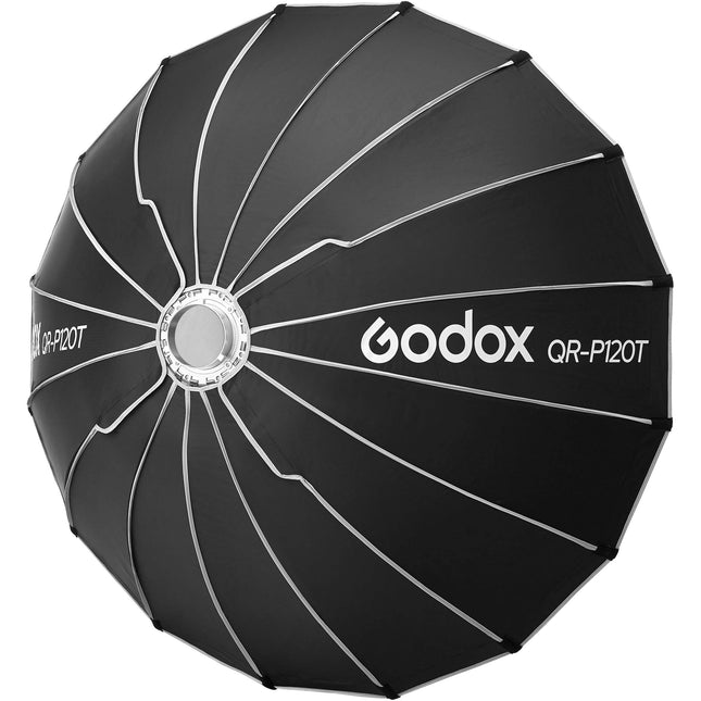 Godox QR-P120T Softbox Parabólico 120 cm Montura Bowens con Difusores