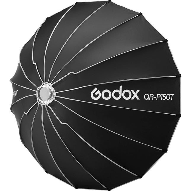 Godox QR-P150T Softbox Bowens de 59 pulgadas con difusores rápido y parabolic