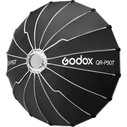 Godox QR-P90T Softbox Parabólico 90 cm con Montura Bowens y Difuores