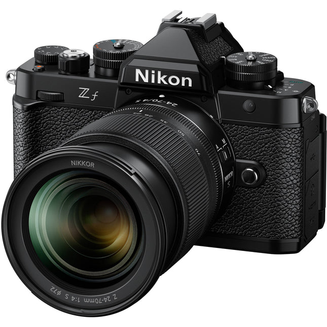 Nikon Zf Cámara Sin Espejo con Sensor 24.5MP y Lente 24-70mm f4