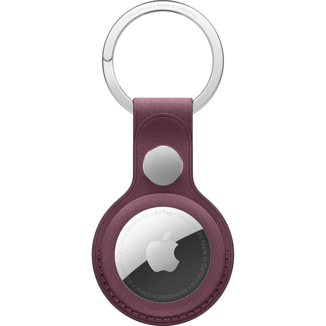 Apple AirTag Llavero FineWoven Mulberry Accesorio Durabilidad