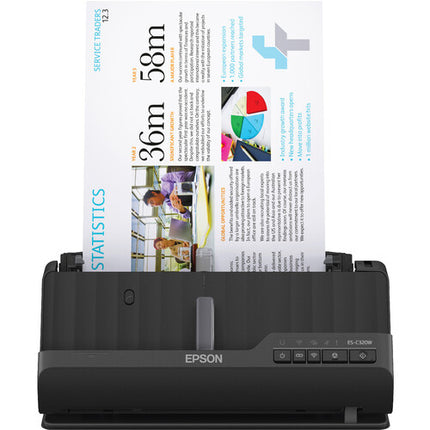 Epson Workforce ES-C320W Escáner Compacto Inalámbrico 30 ppm 600 dpi