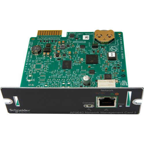 APC UPS Network Management Card 3 Tarjeta de gestión de red con soporte GbE y notificaciones en tiempo real