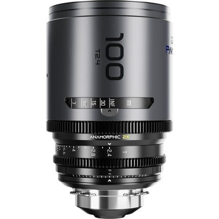 DZOFilm PAVO 100mm T2.4 Lente Anamórfica Prime 2x PL EF Montura y Marcas en Pies