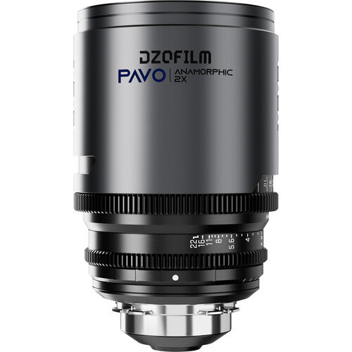 DZOFilm PAVO 100mm T2.4 Lente Anamórfica Prime 2x PL EF Montura y Marcas en Pies