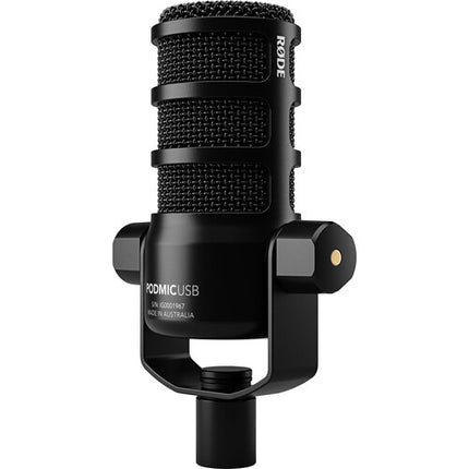 RODE PodMic USB y XLR Micrófono Dinámico con Brazo PSA1 y Auriculares NTH-100
