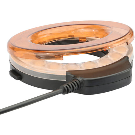 Bolt VM-160-V2 Luz Anillo LED Macro 18 LEDs 8 Niveles Brillo 3200K Filtro