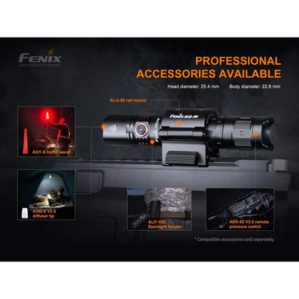 Fenix PD35 V3.0 Linterna Recargable 1700 Lúmenes con Batería 18650