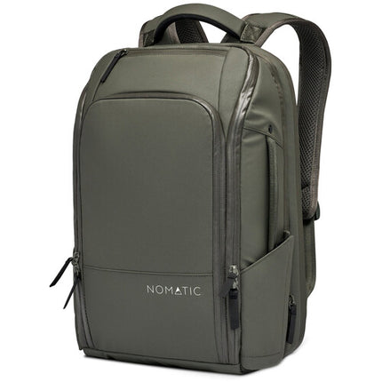 Nomatic Travel Pack Mochila 20L Expandible 30L Bolsillo RFID Verde Oliva