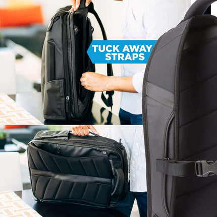 Nomatic Travel Pack Mochila 20L Expandible 30L Bolsillo RFID Verde Oliva
